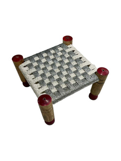 Milky White & Silver Peerhi - 0